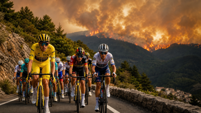 Tour de France 2026: Fogo e Glória nos Pirenéus na Etapa 03 Análise técnica da 3ª etapa do Tour 2026. O pelotão enfrenta o Col de Toses e o calor extremo sob a sombra dos incêndios nos Pirenéus. Confira os favoritos.