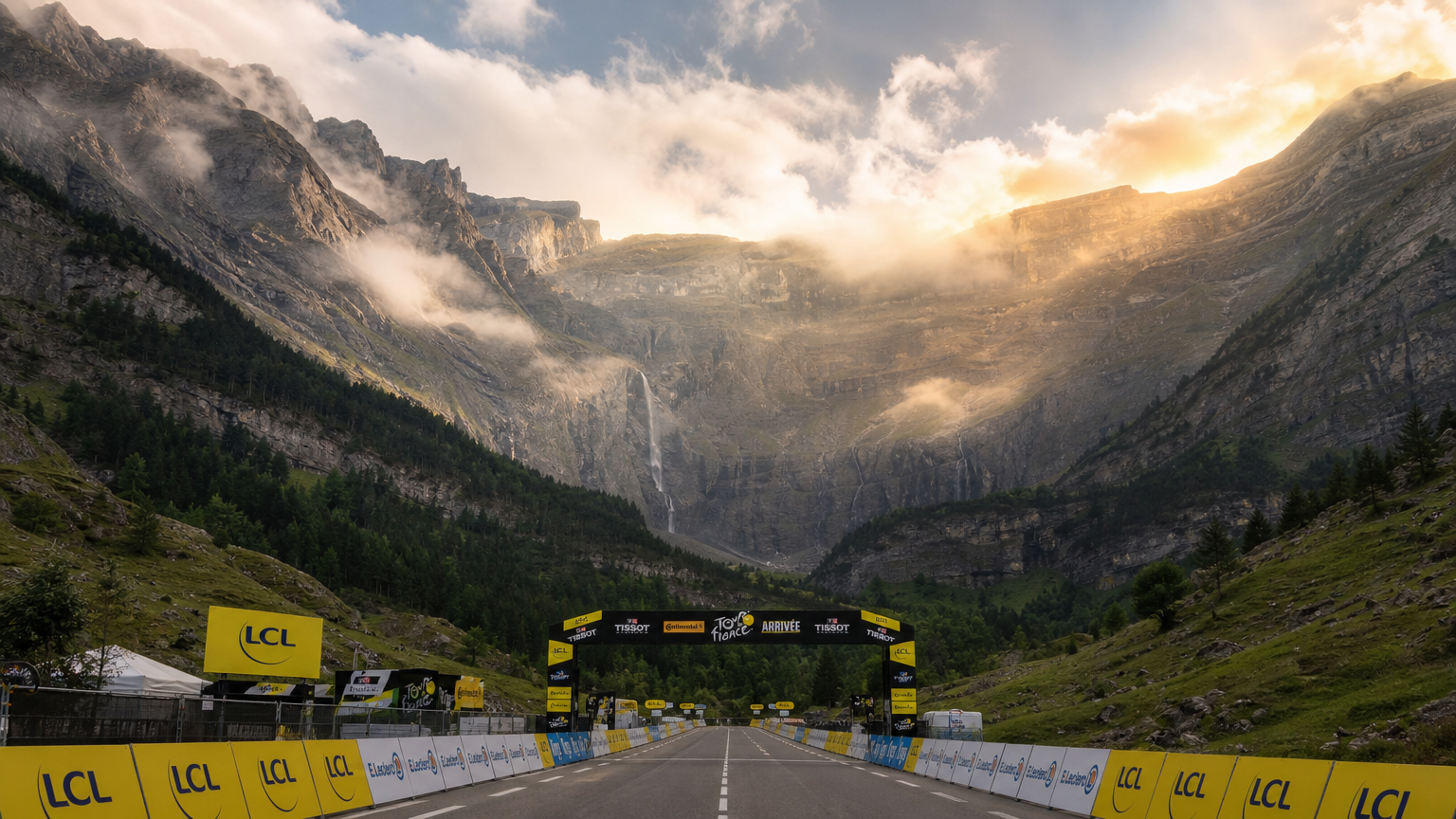 Chegada inédita do Tour de France 2026 no Cirque de Gavarnie, patrimônio mundial da UNESCO nos Pirineus franceses